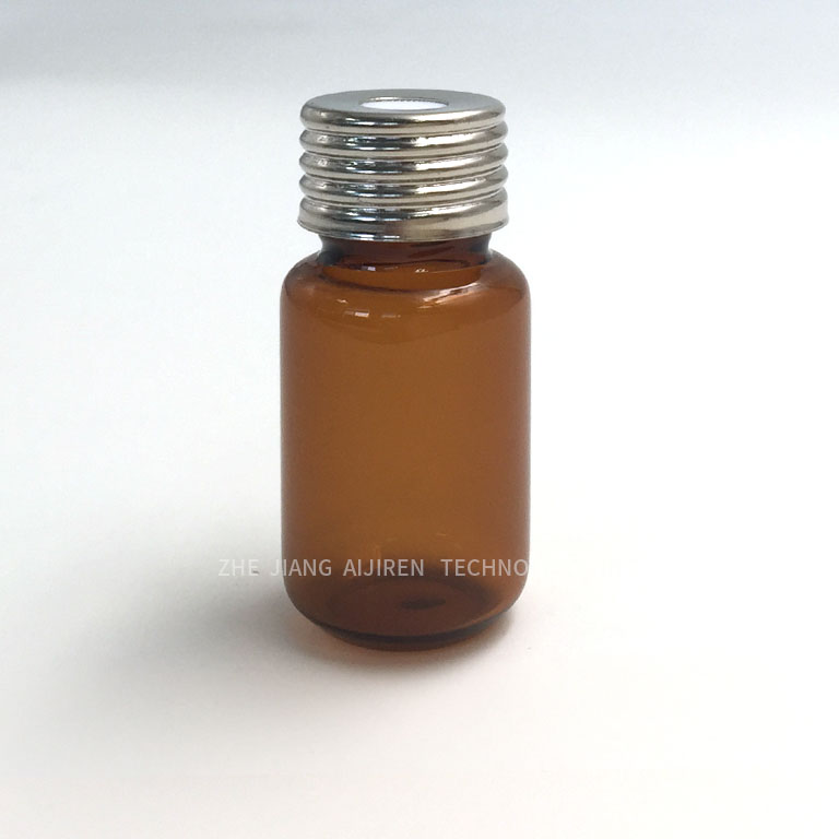 棕色螺纹顶空瓶