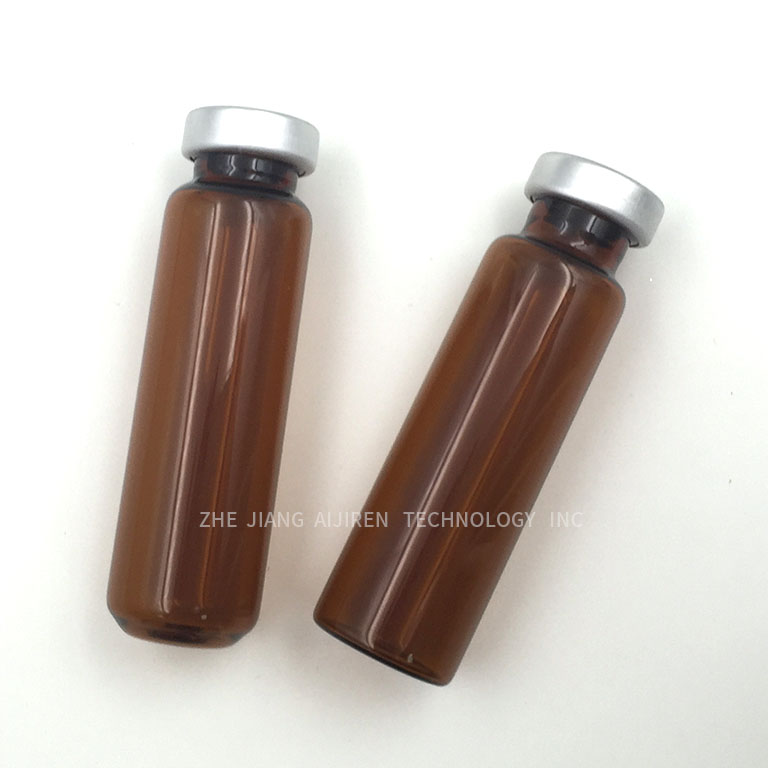棕色钳口顶空瓶